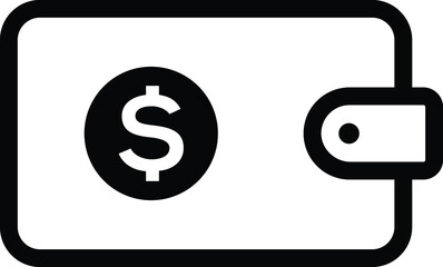 money transfer icon, line sign - vector illustration eps10