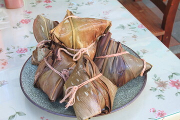 zongzi for dragon boat festival in Taiwan and china