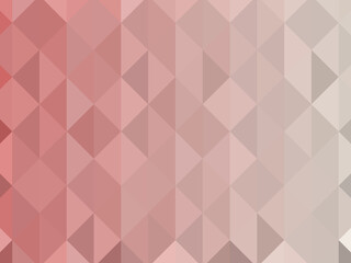 Obraz premium Abstract geometric background. Triangular pixelation. Mosaic, pink gradient.