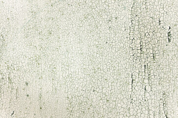 the texture of cracked paint on metal