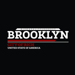 brooklyn city of rich united state of america