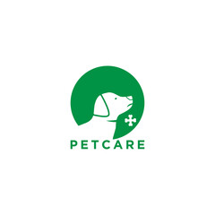 dog care logo design element