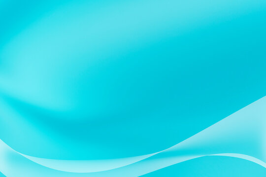 blue green curve wave pattern smooth gradient background image