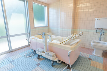 介護施設の入浴設備