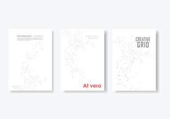 Abstract composition, presentation, commercial, brochure template brochure. Modern futuristic vector for brochure cover in A4 size