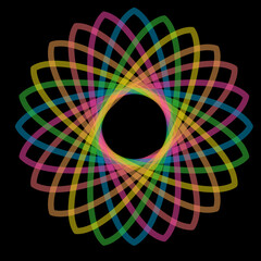 Very beautiful and colorful geometric pattern design for decorating, wallpaper, wrapping paper, fabric, backdrop and etc.