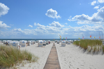 Sommer am Ostseestrand in Grömitz