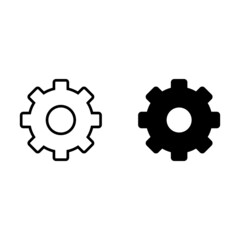 Gear or cog icon