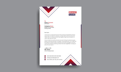 Modern latter head template design 