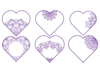 Vector Love Elements heart icon sign
