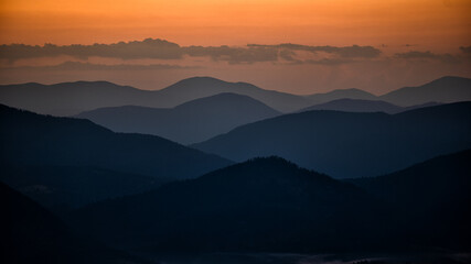 The Carpathian Mountsins. Ukraine.