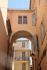 In der Altstadt von Antibes bei Nizza, Cote d'Azur, Frankreich
