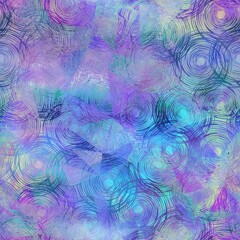 Seamless iridescent rainbow light pattern for print. High quality illustration. Swirly mix of pastel colors resembling holographic foil. Fantasy spectrum mermaid fantastical pattern for print.