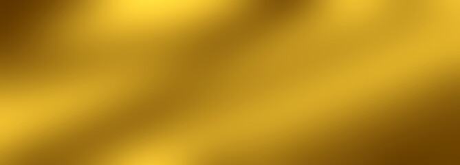 Golden blurred banner background with shadows and highlights