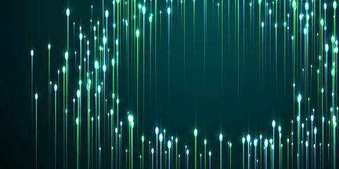 Futuristic vertical line beams speed motion