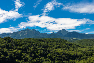 (山梨県ｰ風景)夏の八ヶ岳連峰風景５