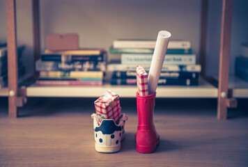 Sinterklaas feest, children put down the shoe, early in the morning, typical Dutch party tradition, get presents, sweets and a letter in your shoe, (put the shoe down) December 5, Santa claus, 