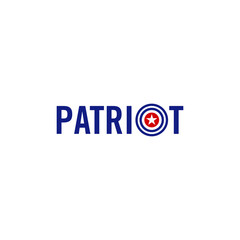 Patriot Logo Design. Vector Illustration.