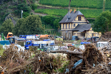 Flutschäden in Eifel