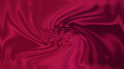 Abstract textured swirl background. Fluttering red satin, Luxury cloth texture. Fantasy stripes swirl pattern. 