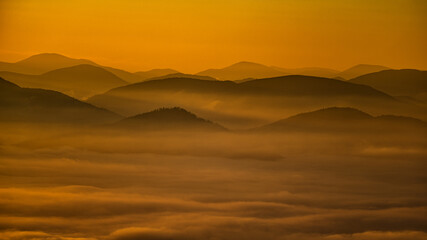 The Carpathian Mountsins. Ukraine.
