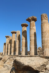 シチリア島のアグリジェントのエルコレ神殿