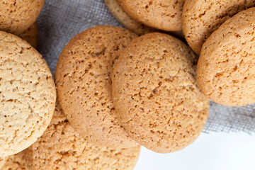 not very sweet dry and crunchy cookies