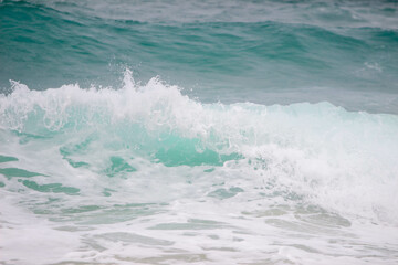 Naklejka na ściany i meble wave of the sea