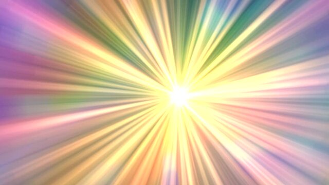 abstract rotating background with luminous rays
