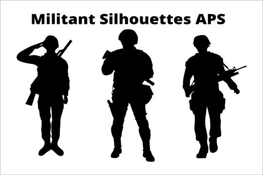 set of military man saluting silhouettes ,  line isolated or logo isolated sign symbol vector, outline and stroke style Collection of high-quality black style vector illustration,