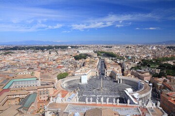 Obraz premium Vatican City and Rome - Saint Peter's Square