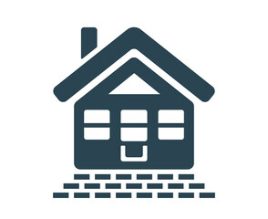 Vector illustration, logo, house icon, building.