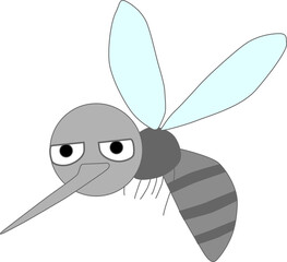 血を求めて飛び回る怖い蚊