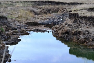 lake in the mountains