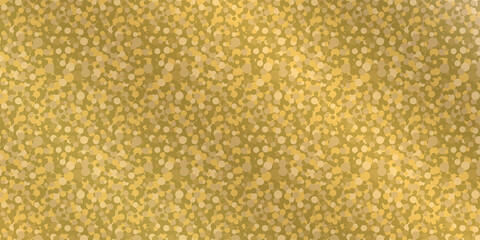 グリッターのシームレスパターン　ゴールド　ベクターイラスト