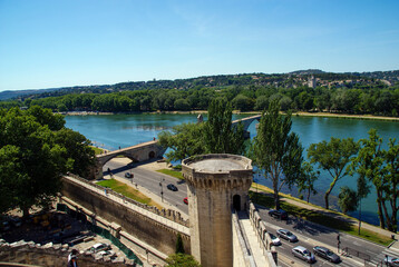 Avignon, Prowansja, Francja - obrazy, fototapety, plakaty