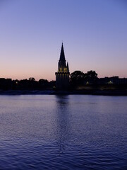 Fototapeta premium Port de la Rochelle le soir au coucher du soleil
