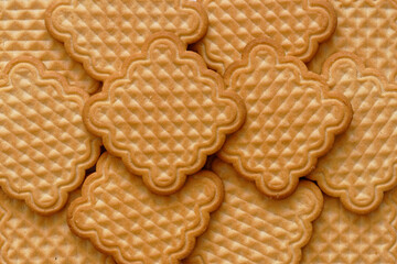 Stack of biscuits