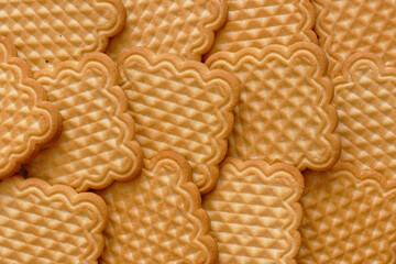 Stack of biscuits