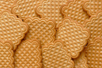 Stack of biscuits
