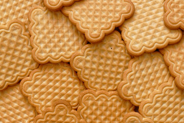 Stack of biscuits