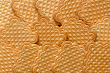 Stack of biscuits