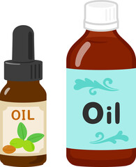 瓶入りの美容オイル