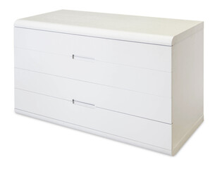 Furniture white modern chest of drawers