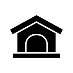 birdhouse icon or logo isolated sign symbol vector illustration - high quality black style vector icons
