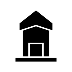 birdhouse icon or logo isolated sign symbol vector illustration - high quality black style vector icons
