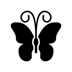 butterfly icon or logo isolated sign symbol vector illustration - high quality black style vector icons
