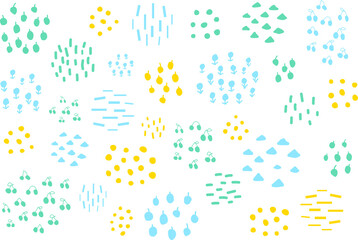 かわいいシンプルな北欧風イラスト素材