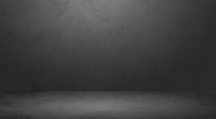 room interior with dark gray wall