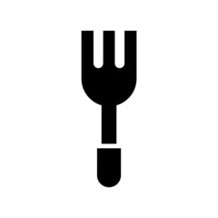 gardening fork icon or logo isolated sign symbol vector illustration - high quality black style vector icons
